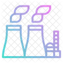 Nuclear Energy Tower Icon