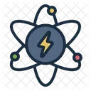 Nuclear Atom Energy Icon
