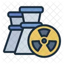 Nuclear Energy Atomic Icon