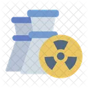 Nuclear Energy Atomic Icon