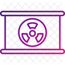 Nuclear Hazard Sign Icon