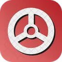 Nuclear Power Radiation Icon