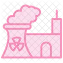 Nuclear Color Outline Icon 아이콘