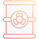 Nuclear Power Radiation Icon