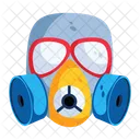Gas Mask Nuclear Mask Purifying Mask Icon