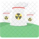 Nuclear Plant Environment Plant Icon
