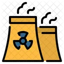 Nuclear Plant Energy Icon