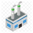Nuclear Plant Power Plant Cooling Tower Icon