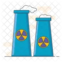 Nuclear Plant Power Plant Power Icon