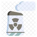 Nuclear Industry Electricity Icon