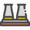 Nuclear Power Technology Icon