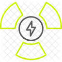 Nuclear power radiation  Icon
