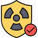 Nuclear Safety Cybersecurity Nuclear Protection Icône