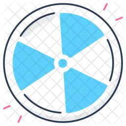 Nuclear Sign  Icon