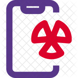 Nuclear Smartphone  Icon