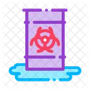 Nuclear Waste Container Icon