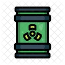 Nuclear Waste Pollution Icon