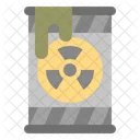 Nuclear Waste Toxic Waste Barrel Icon