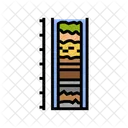 Taladro Nucleo Muestras Icono