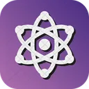Nucleus Atom Science Icon