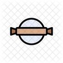 Nudelholz Pin Backerei Symbol