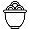 Nudelschussel Symbol