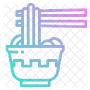 Ramen Nudeln Schussel Symbol