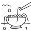 Nudelschüssel  Symbol