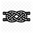 Carrick Bend Nautico Icono