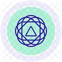 Icono De Linea De Nudo Celta Icono