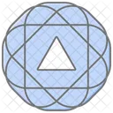 Icono De Color Lineal De Nudo Celta Icono