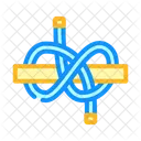 Constrictor Nautico Nudo Icono