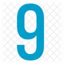 Nueve Numeros Icono