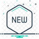 Nuevo Etiqueta Etiqueta Icono