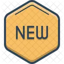 Nuevo Etiqueta Etiqueta Icono