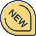 Nuevo Producto Etiqueta Icono