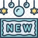 Nuevo Reciente Ultimo Icono