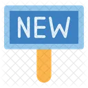 Nuevo Estrella Pegatina Icono