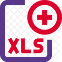 Nuevo Archivo Xls Archivo Xls Agregar Archivo Xls Icon