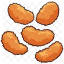 Nuggets De Frango Frango Frito Ícone