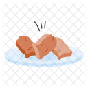 Chicken Nuggets Fast Food Icon