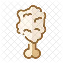 Nuggets Chicken Snack Icon