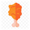 Nuggets Chicken Snack Icon