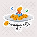 Nuggets Plate  Icon