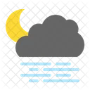 Nuit Nuageuse Et Brumeuse Previsions Meteo Meteo Locale Icône