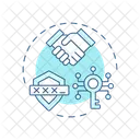 Zero-Knowledge-Beweise  Symbol