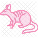 Numbat 포유류 줄무늬 아이콘