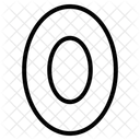 Number 0  Icon