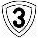 Number 3 Three Icon