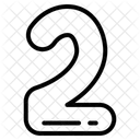 Number 2  Icon